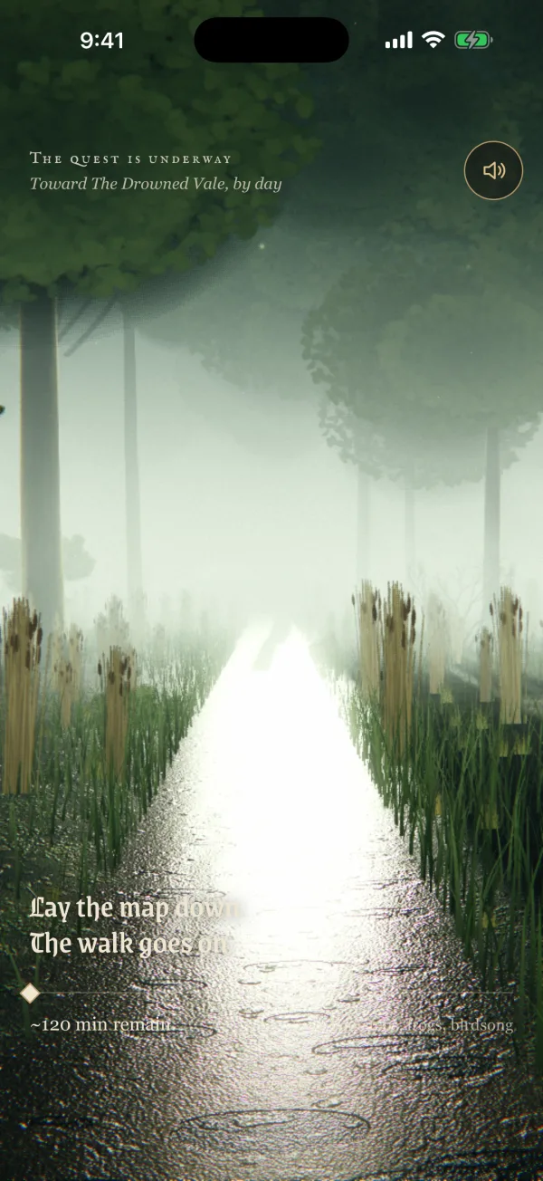 The Drowned Vale by day